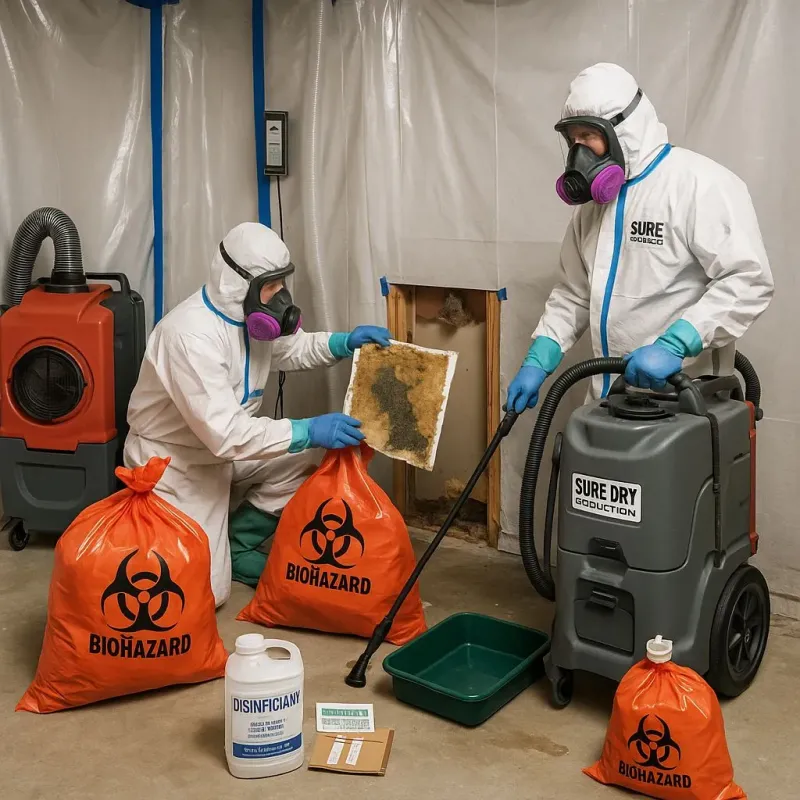 Contaminated Water Handling Protocols process in River Heights, UT