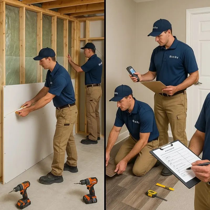 Repairs and Reconstruction process in River Heights, UT